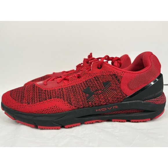 Under Armour Hovr Intake 6 Sneaker Men 13 Red Running Shoes 3026134-600 - Picture 5 of 16